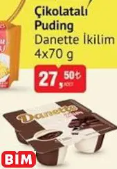 DANETTE İKİLİM ÇİKOLATALI PUDİNG